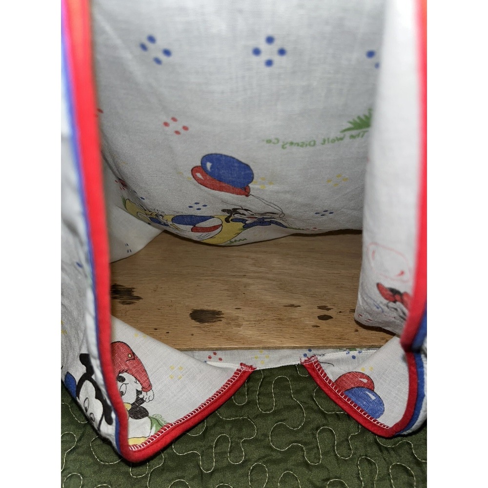 Vintage 1984 Baby Minnie And Mickey Hanging Diaper Stacker Holder - Picture 5 of 5